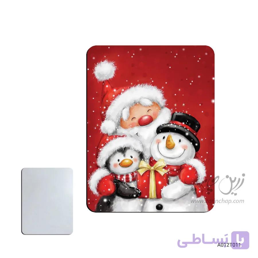 آینه جیبی طرح کریسمس A012T011 — تصویر 1