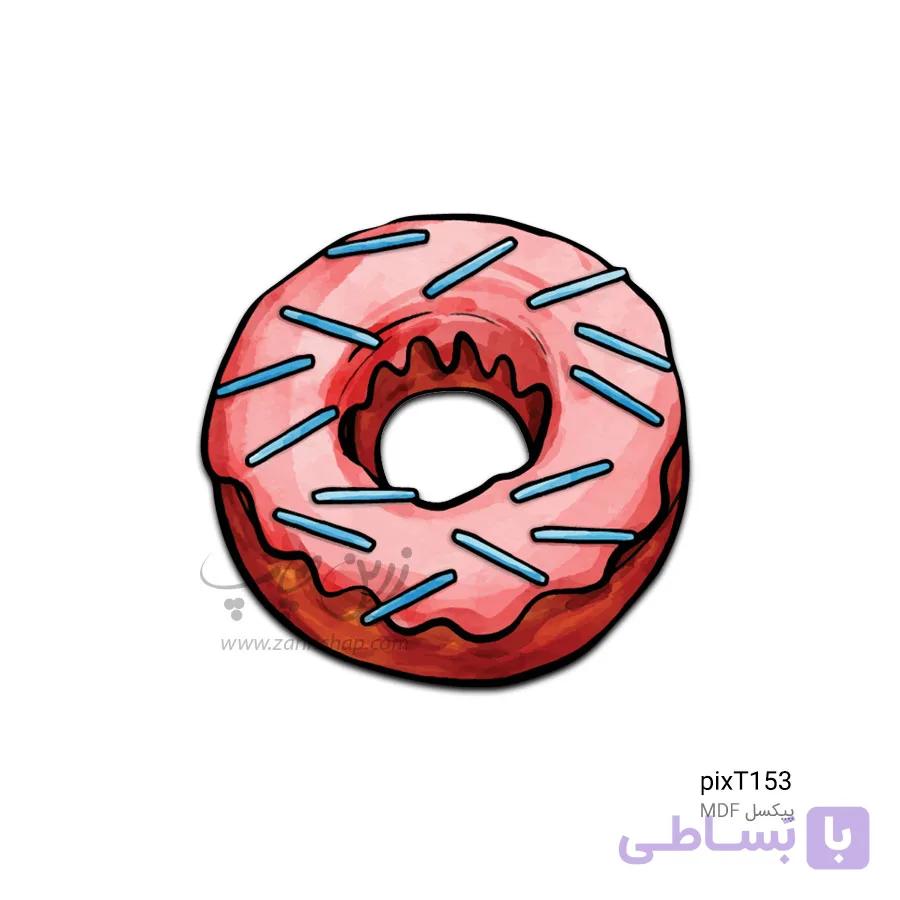پیکسل MDF طرح دونات PixT161 — تصویر 1