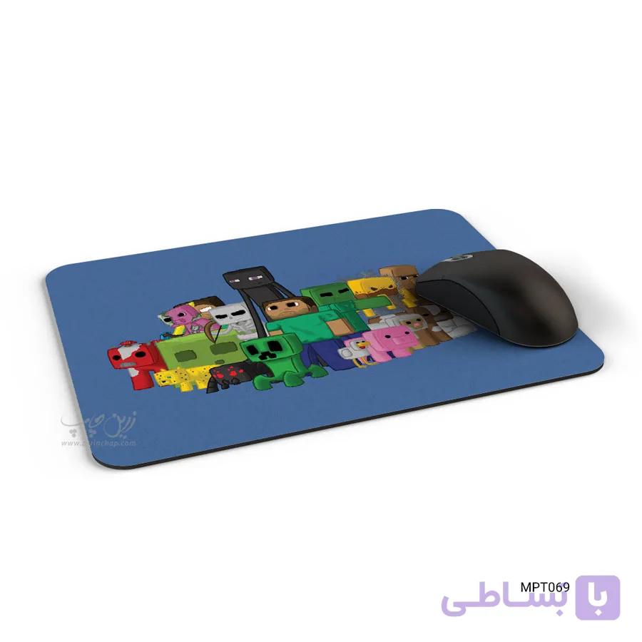 موس پد ماین کرافت طرح MPT069 — تصویر 1