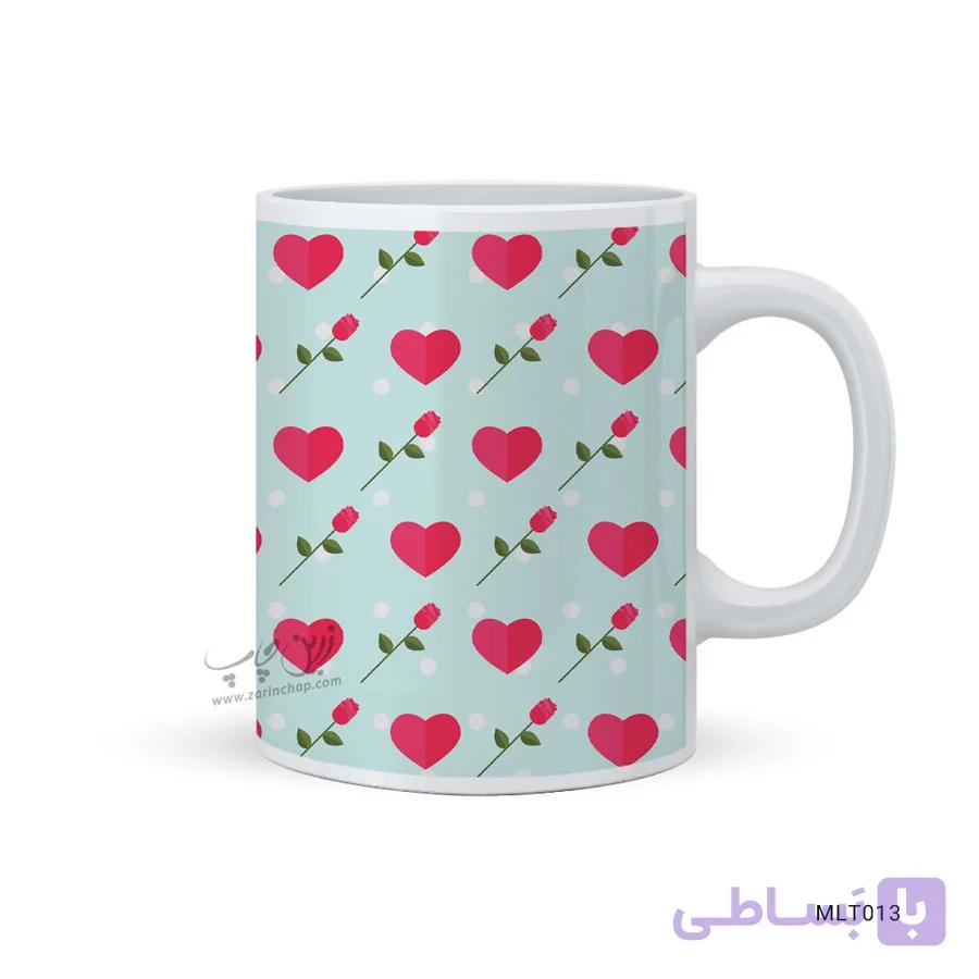 لیوان ولنتاین طرح MLT013 — تصویر 1