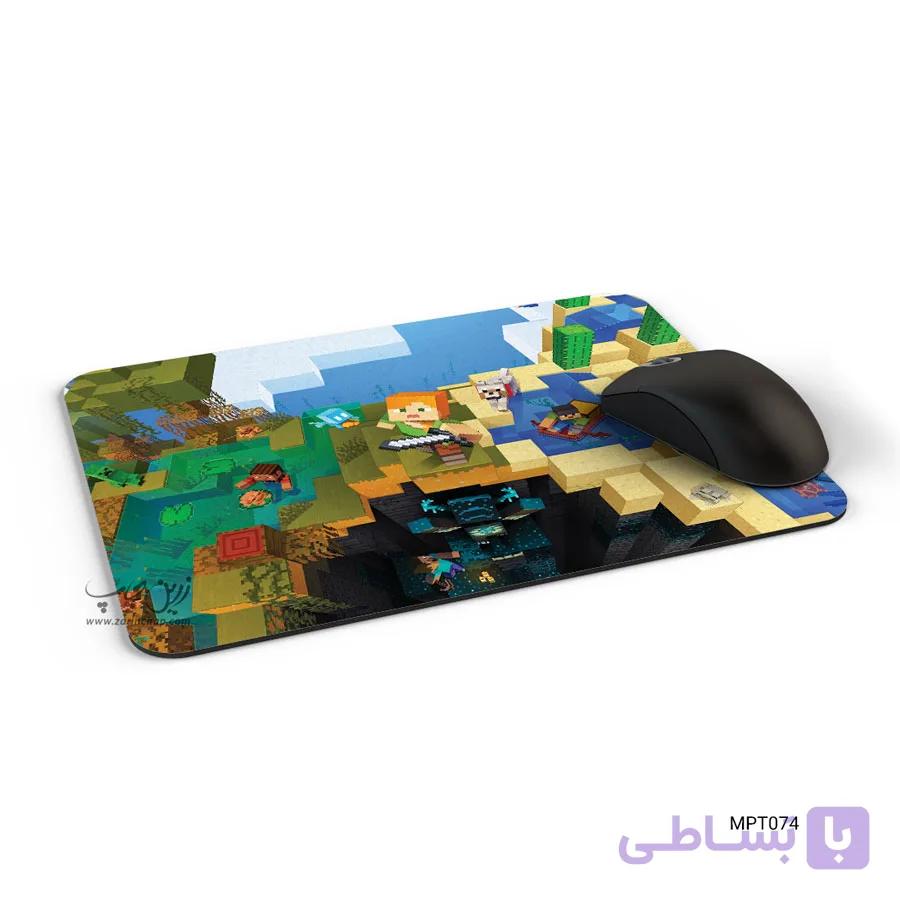 موس پد ماین کرافت طرح MPT074 — تصویر 1