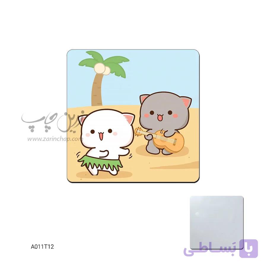 آینه جیبی طرح A011T12 — تصویر 1