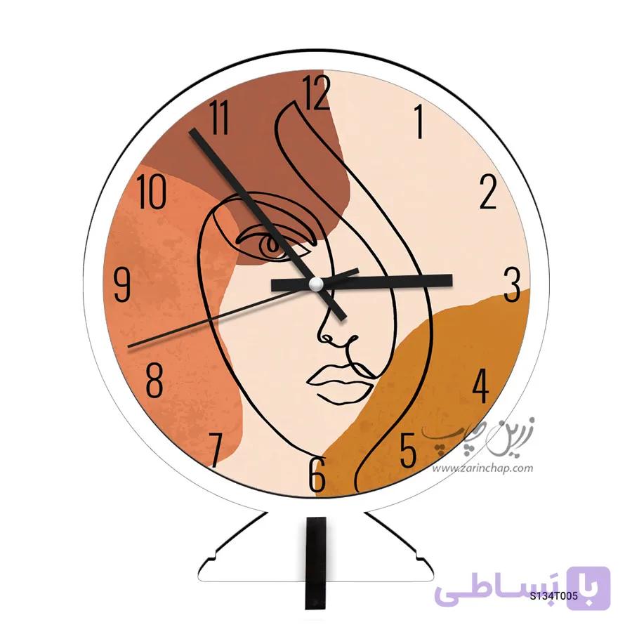 ساعت رومیزی طرح مینیمال مدل S134T005 — تصویر 1