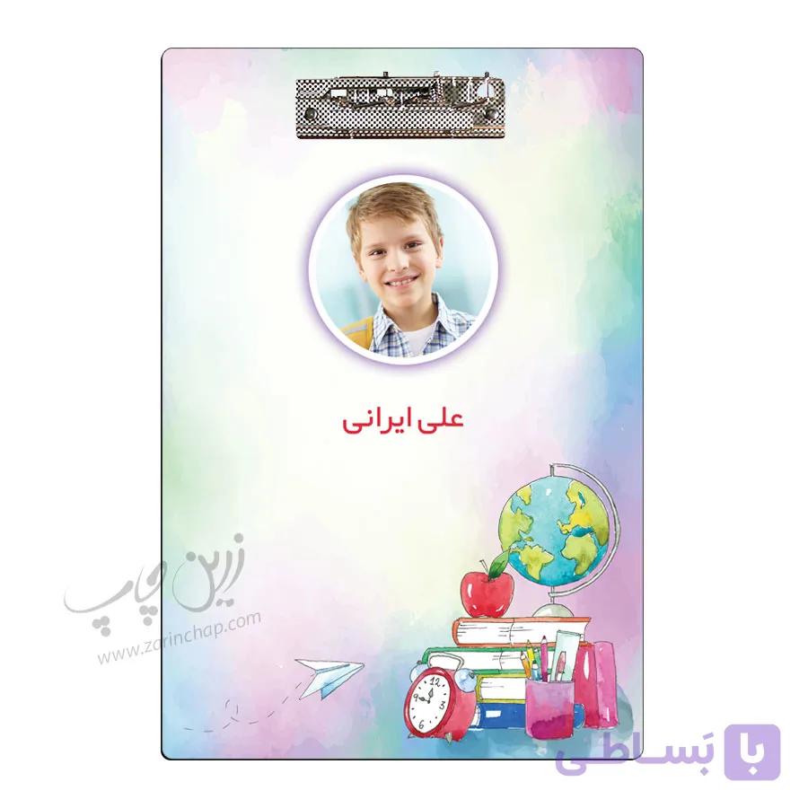 چاپ بر روی تخته‌ شاسی گیره‌دار A4 — تصویر 1