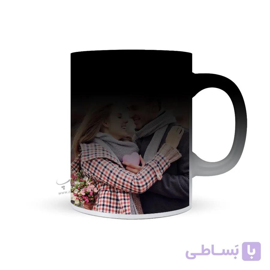 چاپ بر روی لیوان جادویی (حرارتی) — تصویر 1