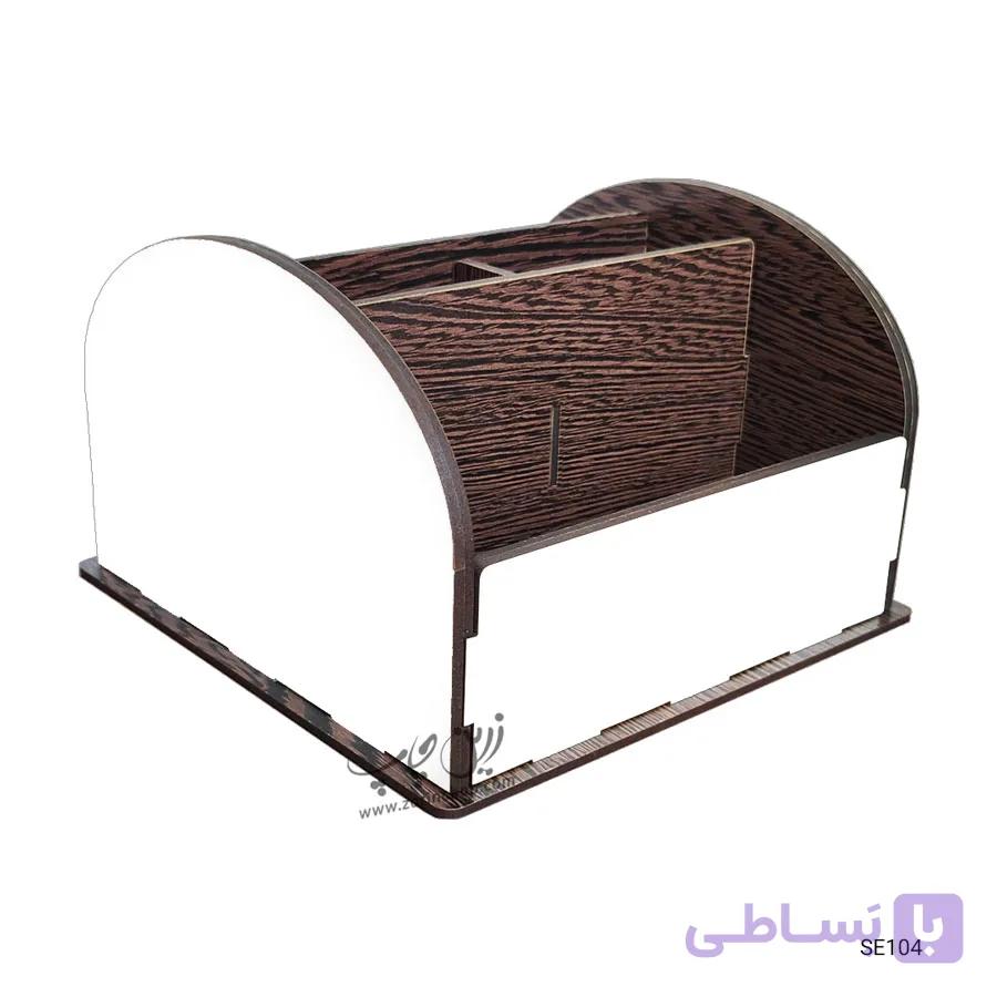 چاپ بر روی استند لوازم اداری رومیزی مدل SE104 — تصویر 1