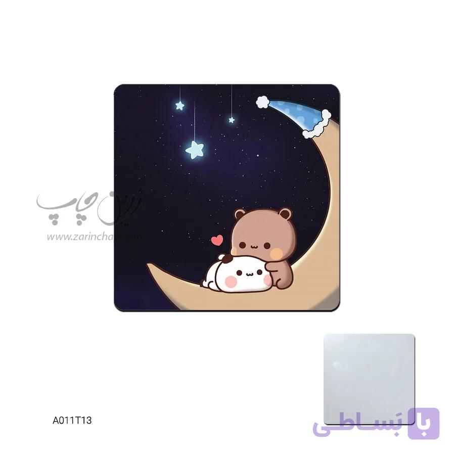 آینه جیبی طرح A011T13 — تصویر 1