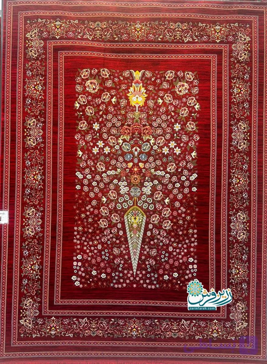 فرش آرتین لاکی 700 شانه – تمام نخ اکریلیک — تصویر 1