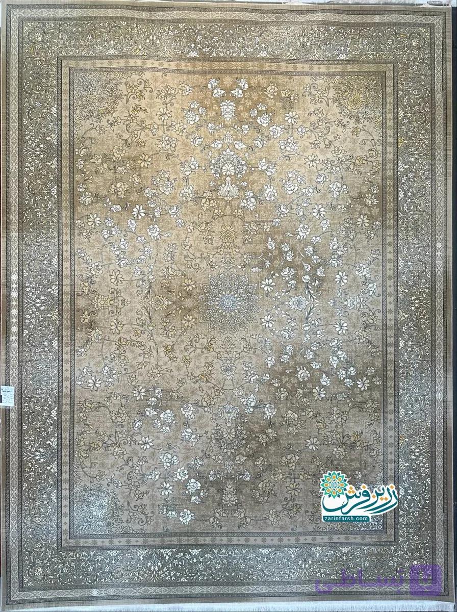 فرش صبا نسکافه 700 شانه – تمام نخ اکریلیک — تصویر 1