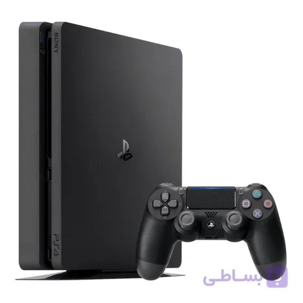 کنسول بازی سونی مدل PS4 Slim سری CUH-2000B ظرفیت 1 ترابایت — تصویر 1
