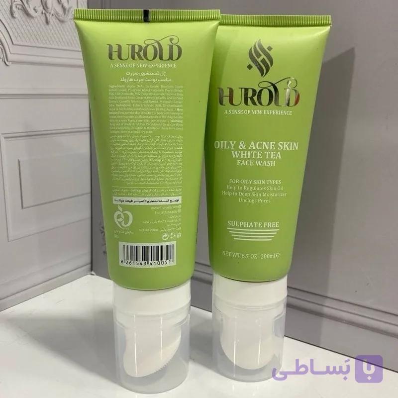 ژل سشتشوی چای سبز هاروید