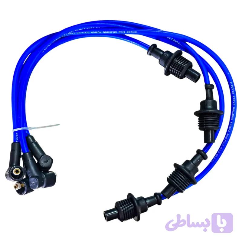 وایر شمع تقویتی دنسو مدل ۸ میل کد XU7.XU7P.XUM مناسب برای پژو ۴۰۵ پارس ، سمند آریسان ۲ بسته ۴ عددی