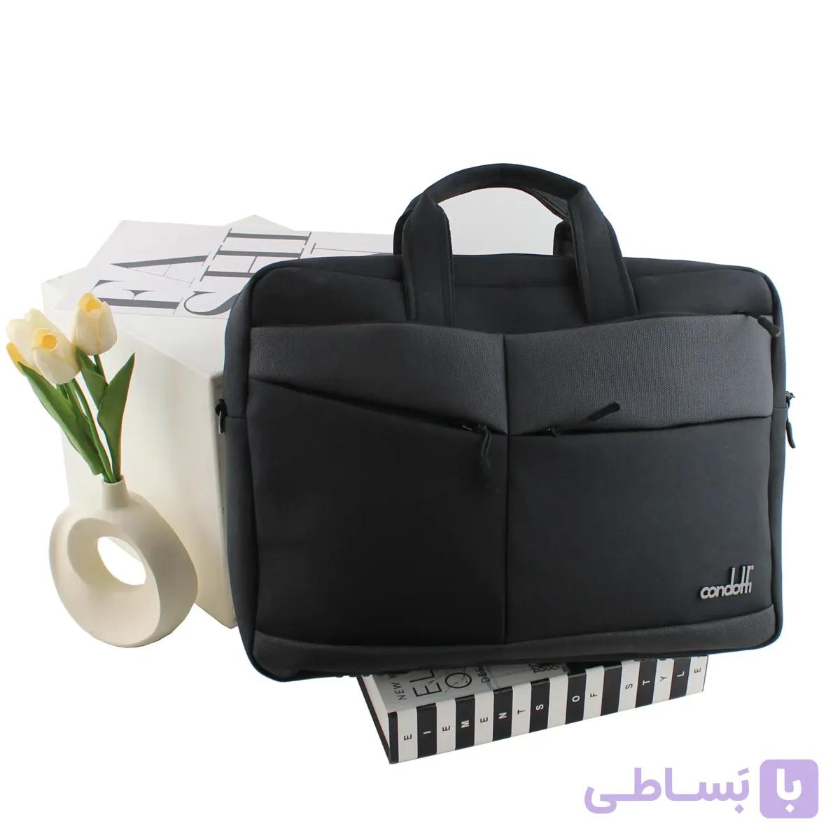 کیف مردانه پارچه ای اداری و روزمره سه بند
