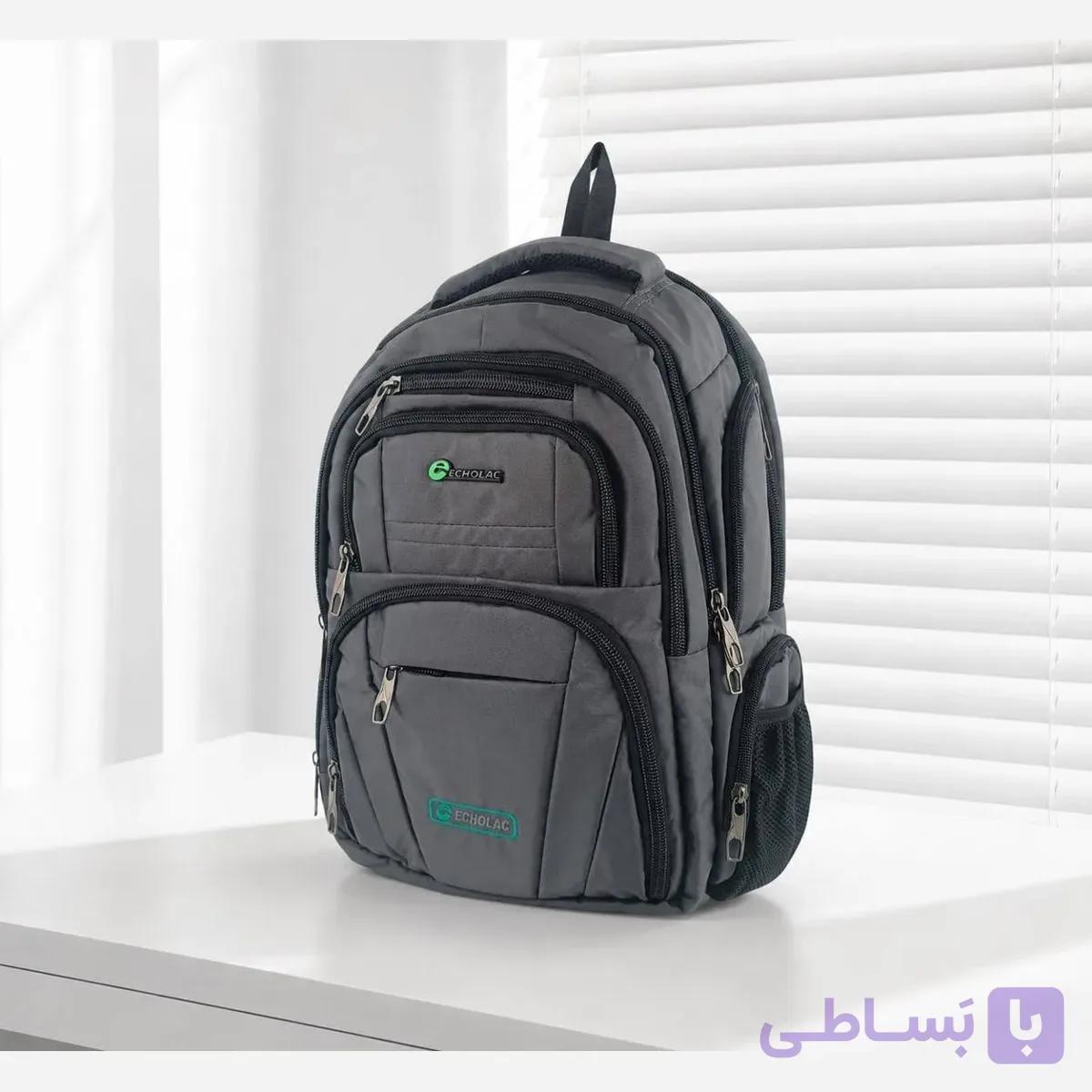 کوله پشتی برزنت اسپرت مناسب لپتاپ و مدرسه با ابعاد 50 در 40 سانتیمتر