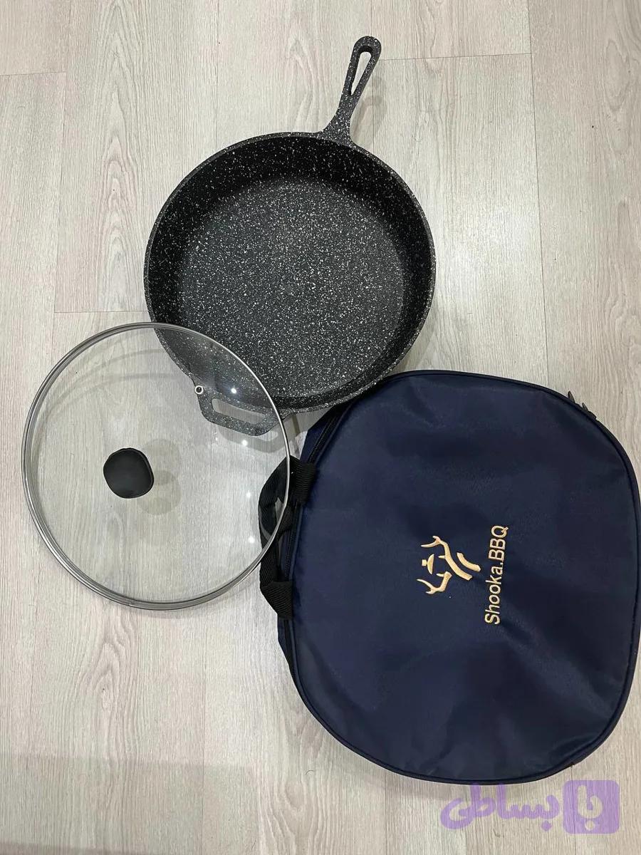 ماهی تابه 30 سانتی چدنی — تصویر 1