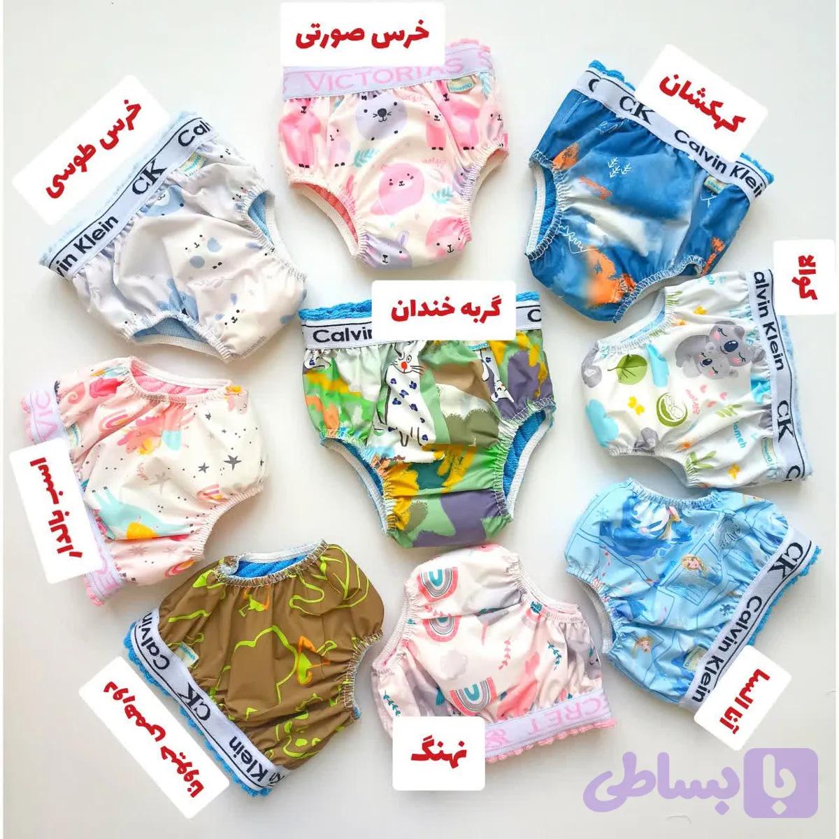 شورت آموزشی چیدامه تولیدی یکتا پلاس دارای تنوع رنگ و طرح و سایز