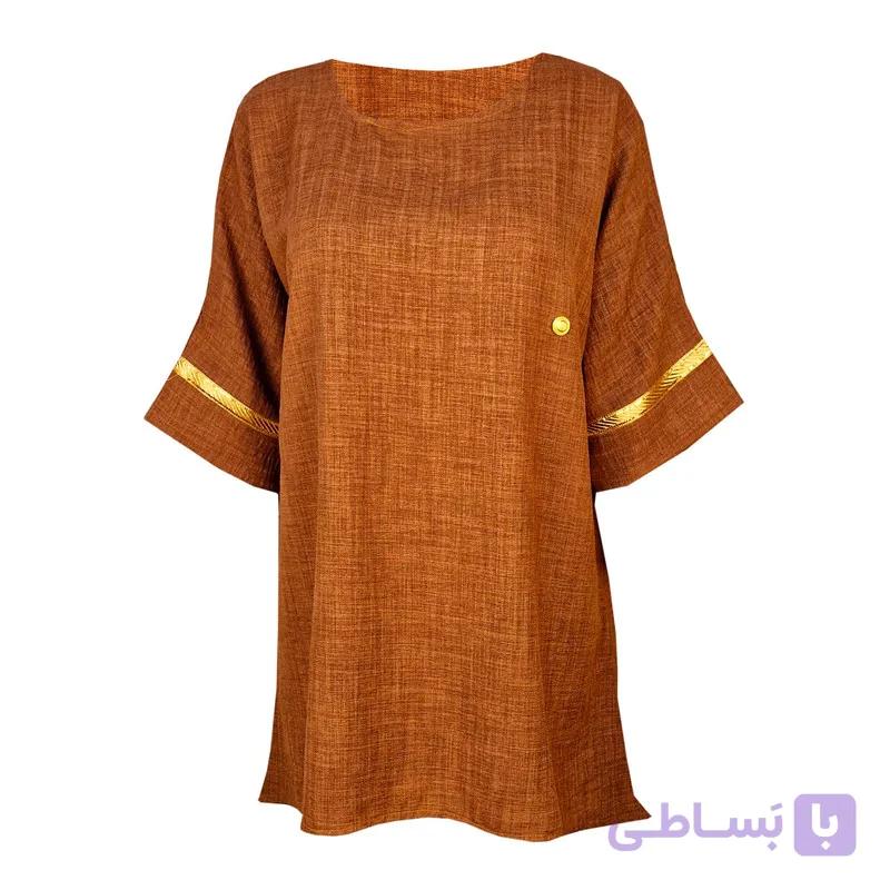 تونیک آستین سه ربع زنانه مدل شانتون 912