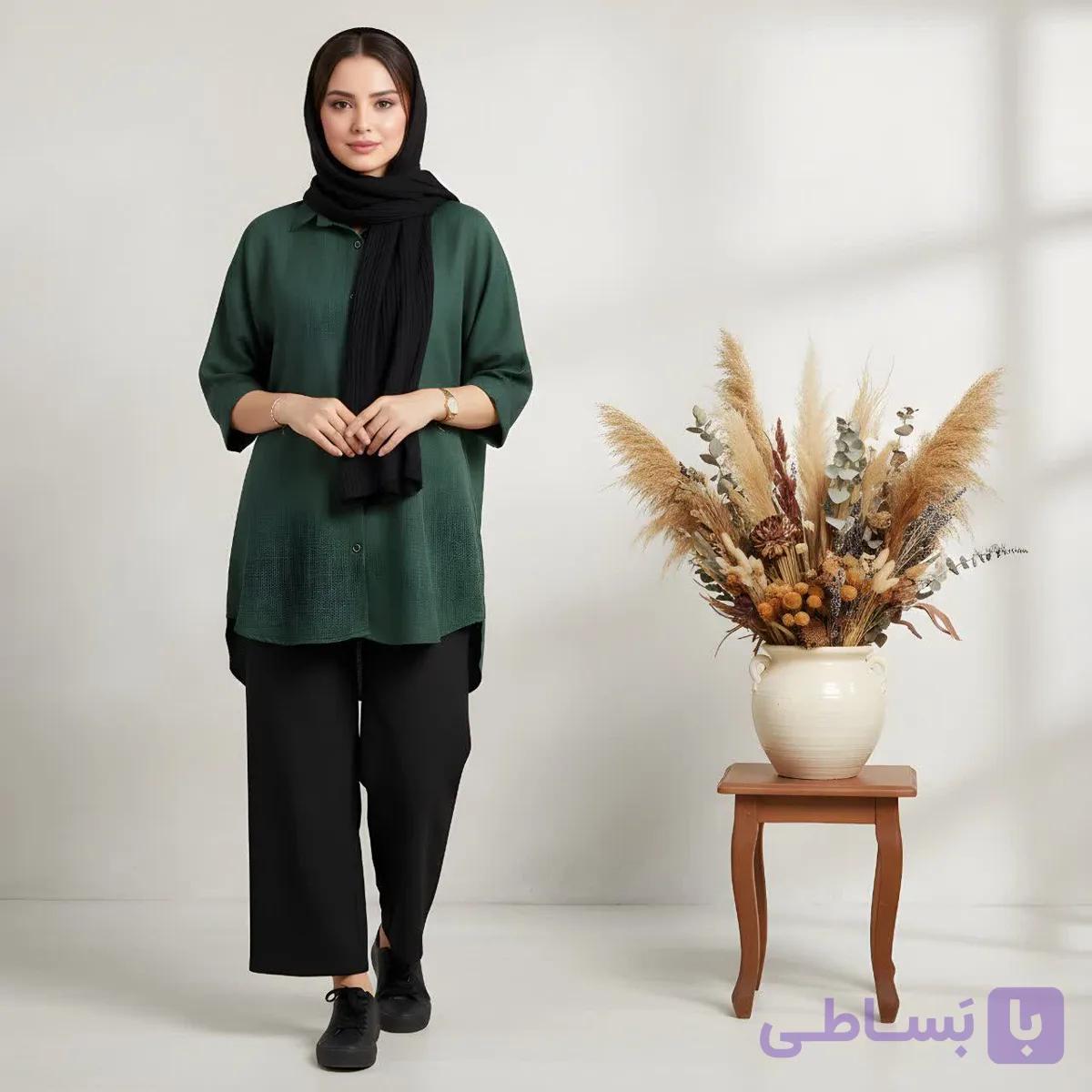 تونیک آستین سه ربع زنانه مدل 310