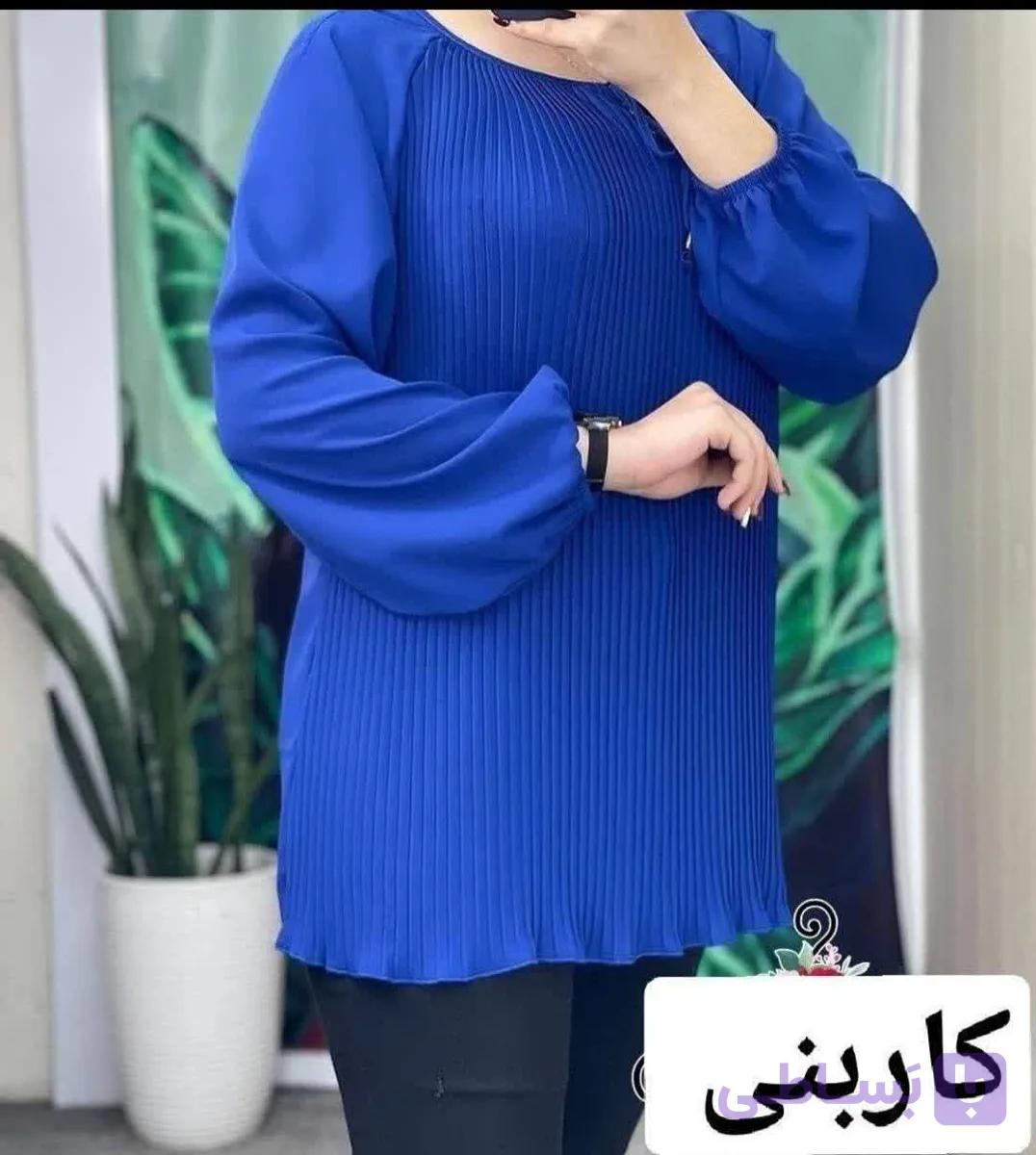 تونیک زنانه مدل پلیسه کد 752
