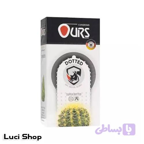 کاندوم اورز مدل Dotted بسته ۱۲ عددی
