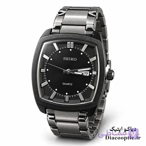 ساعت مچی مردانه برند سیکو مدل DO1328 دو تقویم مربعی — تصویر 1