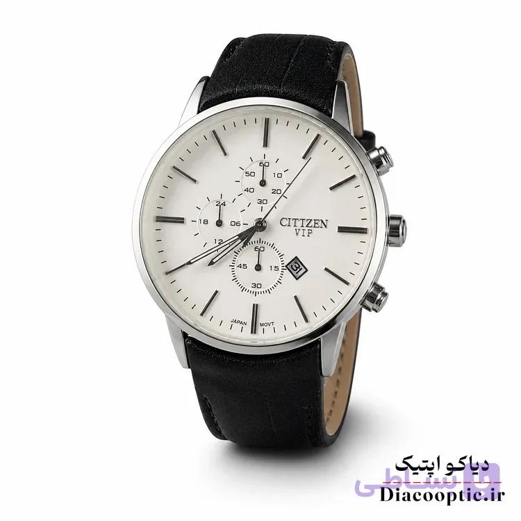 ساعت مچی مردانه موتور ژاپن برند سیتیزن مدل Do1278 چرمی — تصویر 1