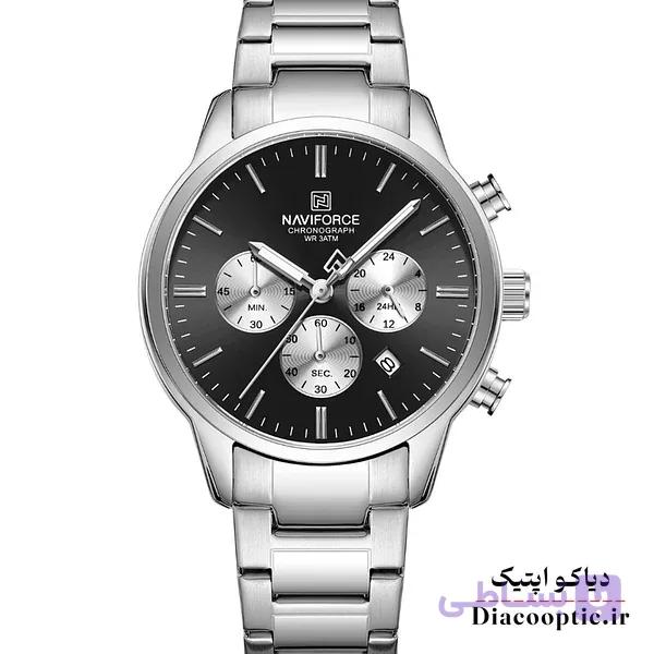 ساعت مچی مردانه سه موتور برند نیوی فورس مدل NAVIFORCE 8056 — تصویر 1