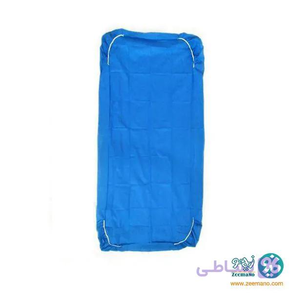 ملحفه یکبار مصرف دو سر کشدار 80*220 آبی