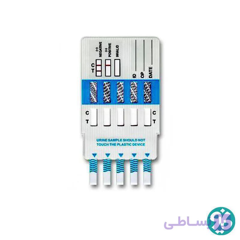 تست اعتیاد 5 کاره مرفین، آمفتامین، متآمفتامین، حشیش و متادون فرافن
