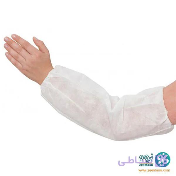 کاور آستین یکبار مصرف سفید