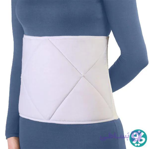 شکم بند لاغری ورزشی طب و صنعت کد 62200 با پارچه شمعی — تصویر 1