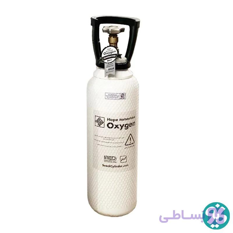 کپسول اکسیژن طبی ایرانی (سعدی سیلندر) با حجم بندی