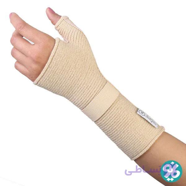 مچ بند انگشت دار آکریل پشم طب و صنعت کد 32100 (سایزبندی) — تصویر 1