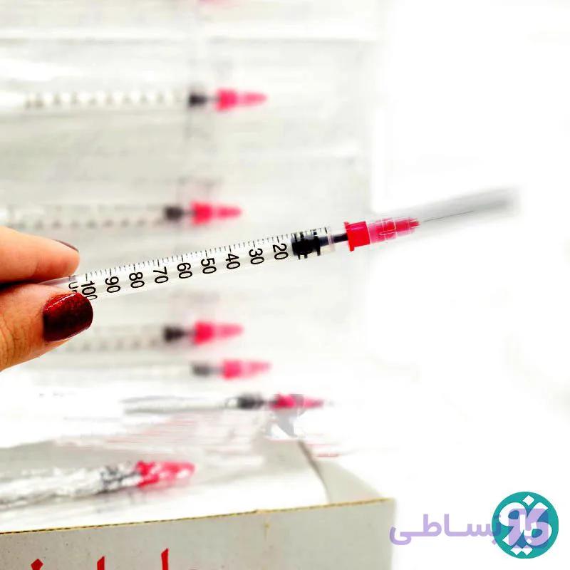 سرنگ انسولین سر جدا لوئر اسلیپ حلما طب گیج 29 — تصویر 1