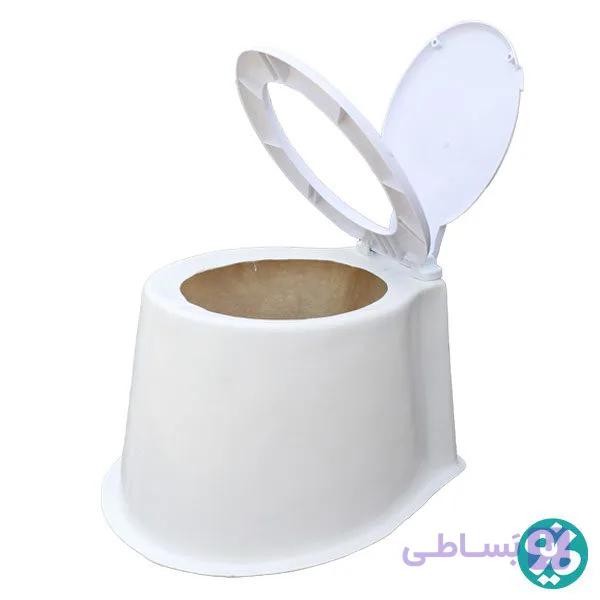 توالت فرنگی فایبرگلاس کوتاه ایبکا