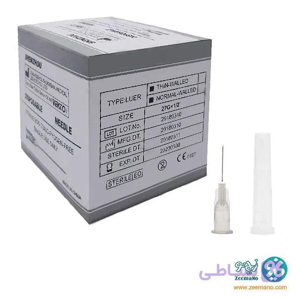 سرسوزن مزوتراپی وکتو گیج 27 طول 12 میلیمتر