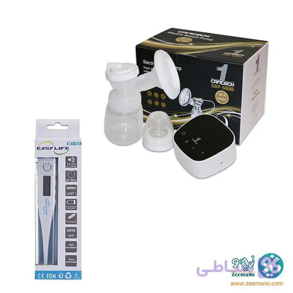 شیردوش برقی کنتک + تب سنج رایگان