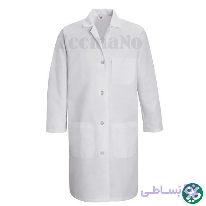روپوش پزشکی مردانه با سایز بندی