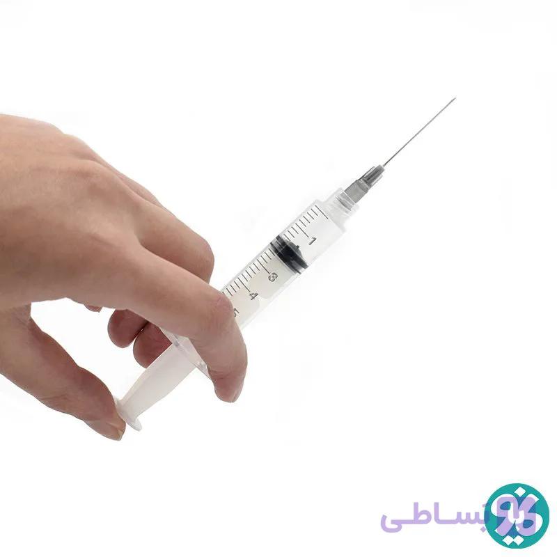 سرنگ سه قطعه لوئرلاک شفا 2.5 سی سی — تصویر 1