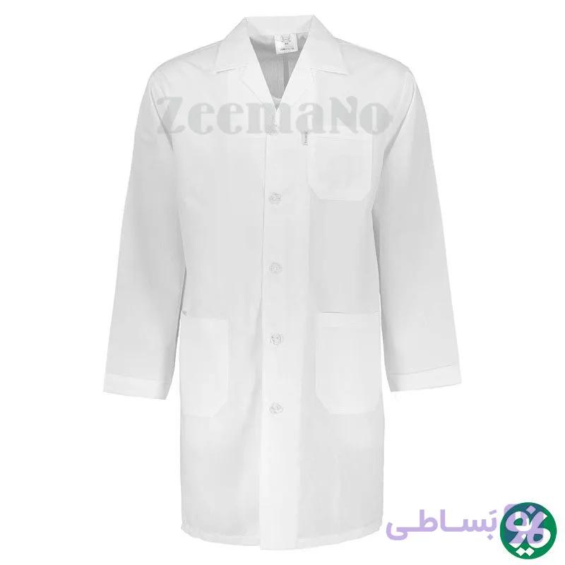 روپوش پزشکی زنانه مدل ساده با سایز بندی