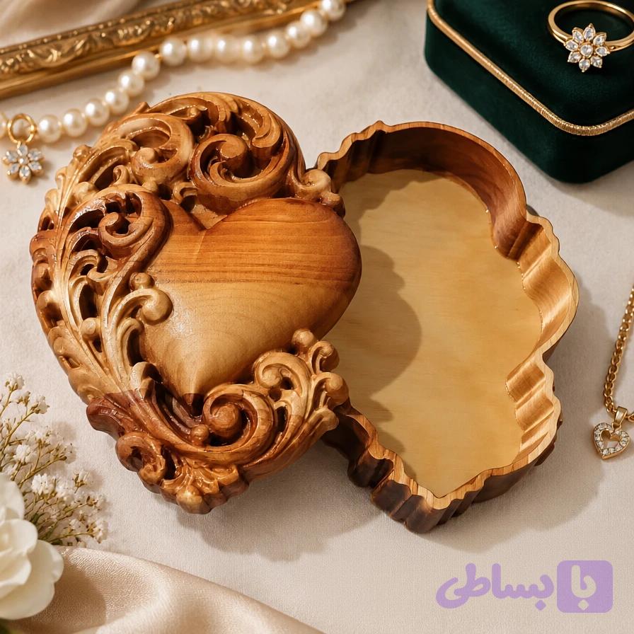 باکس هدیه قلب