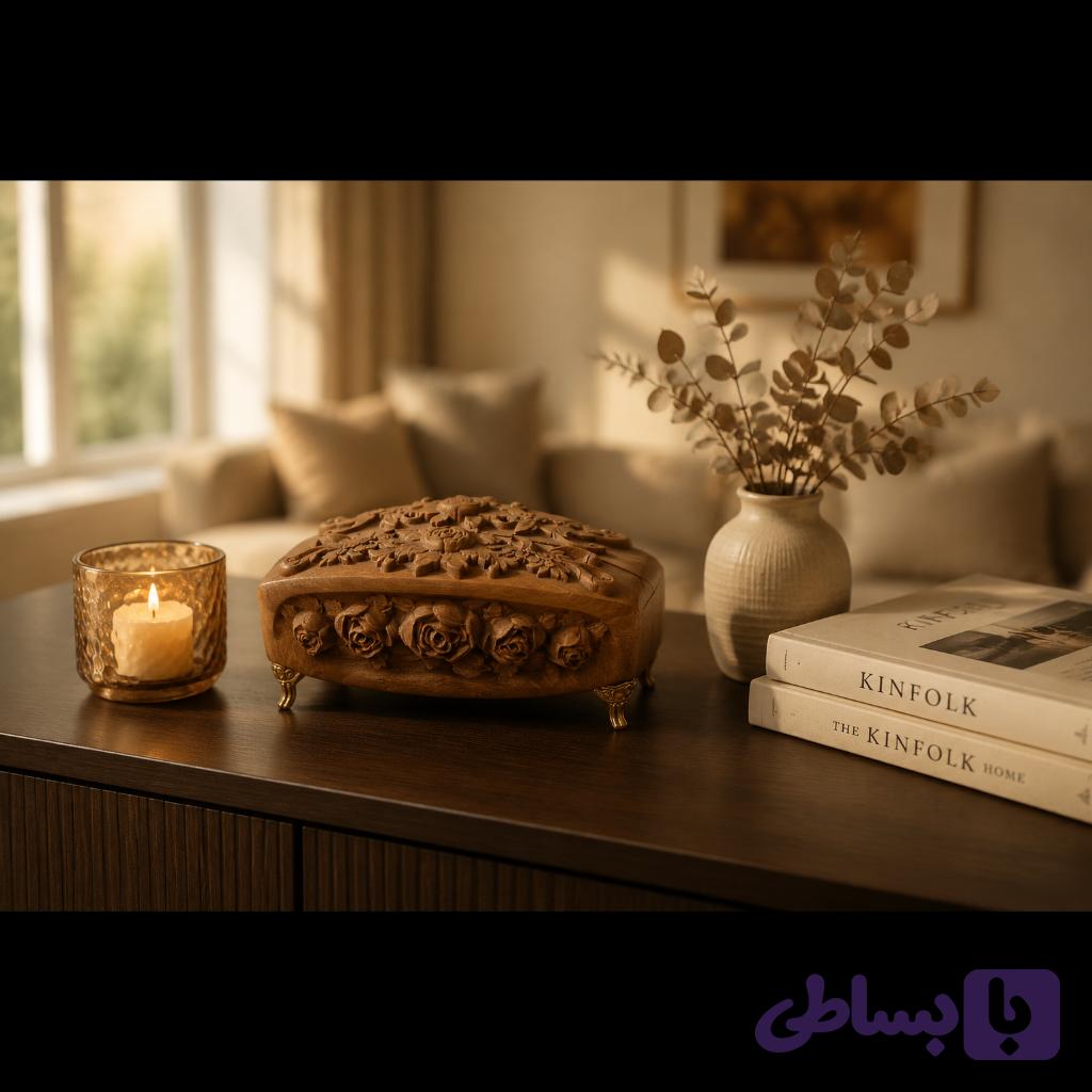 جعبه طلا و جواهرات مدلیکا