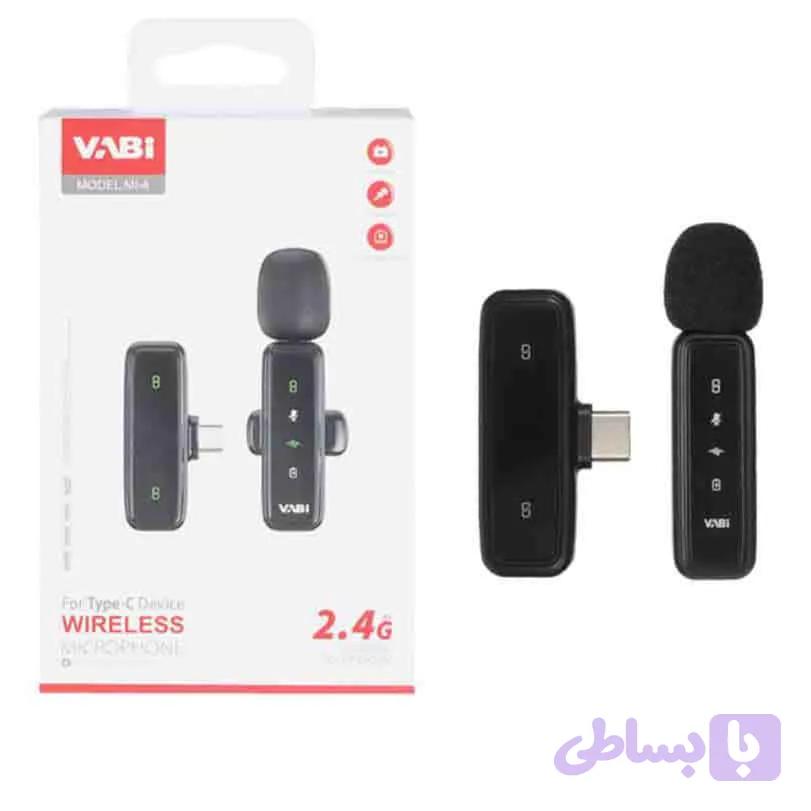 میکروفون بی سیم VABI Type C مدل MI4