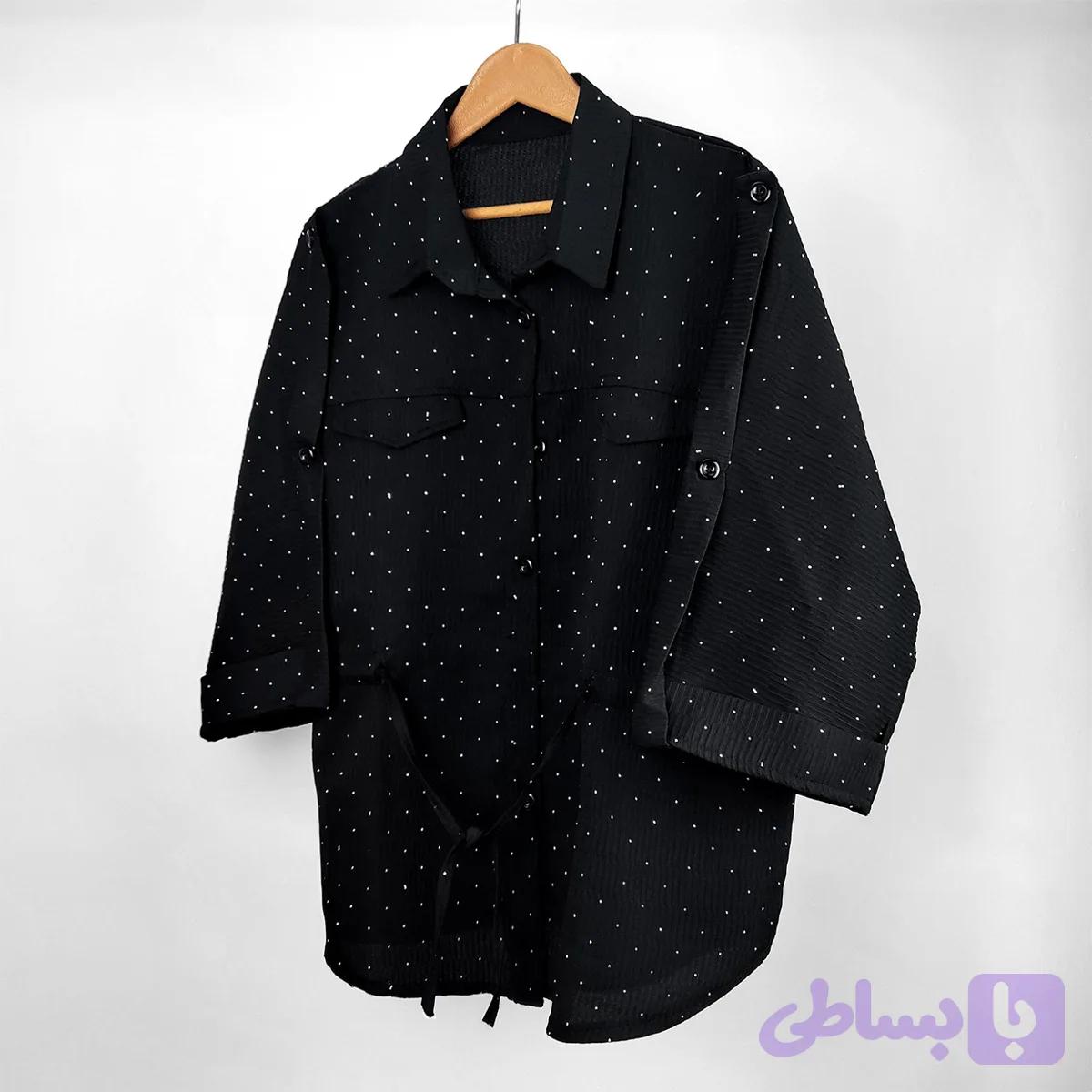 شومیز نگین‌دار لِنا — تصویر 1