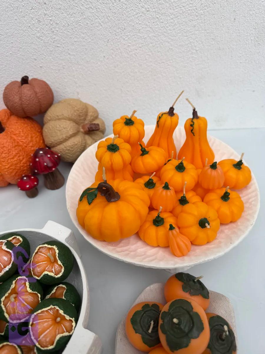 شمع کدو تنبل دکوری