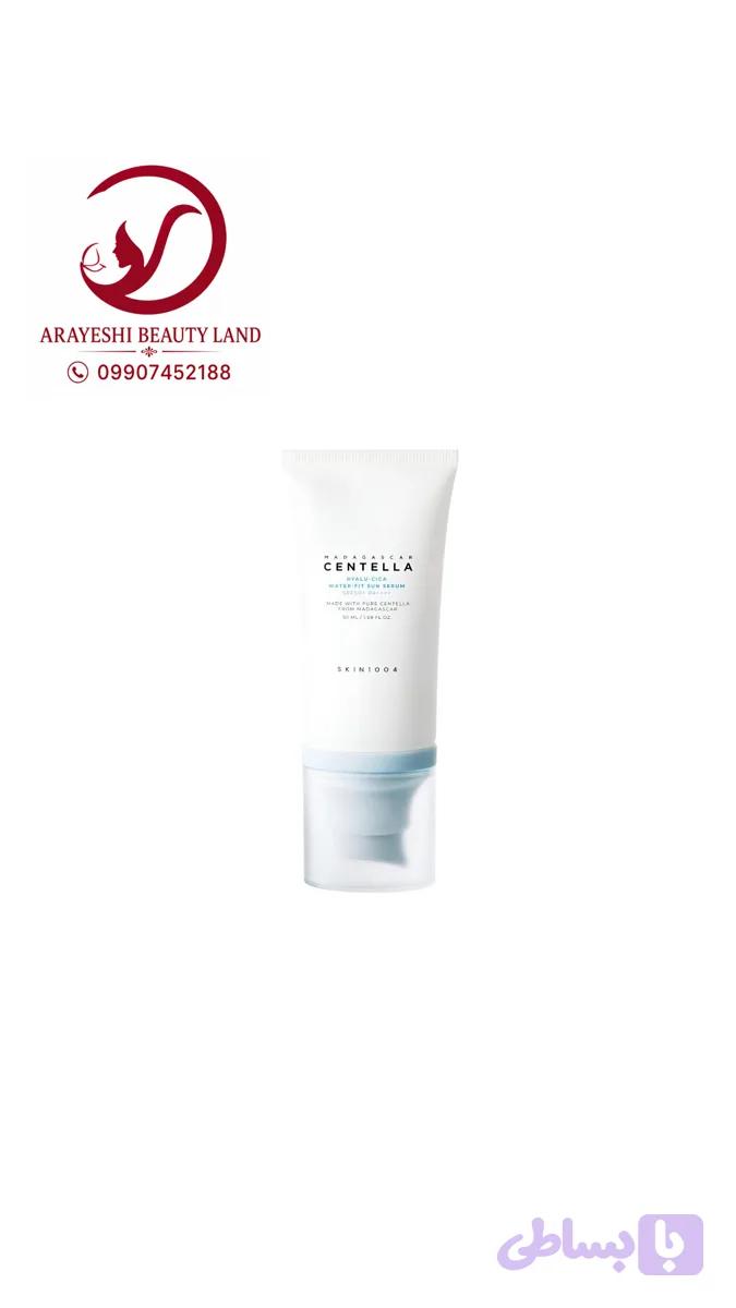 سرم ضد آفتاب بی رنگ آبرسان Centella Hyalu Cica Water Fit Sun Serum Spf 50