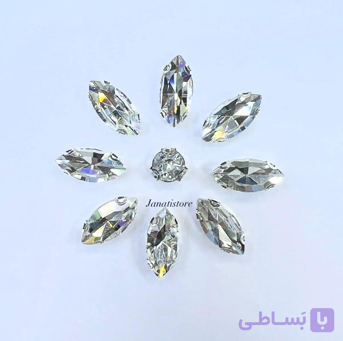 نگین مارکیز پایدار ۱۵*۷