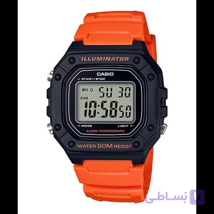 ساعت مچی اسپرت کاسیو مدل W-218HC-4b2