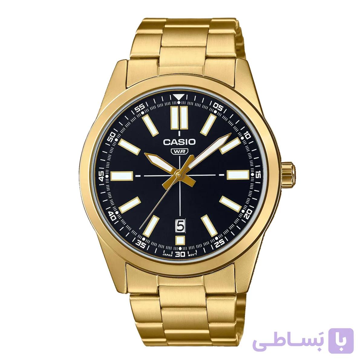 ساعت مچی مردانه کاسیو مدل MTP-VD02G-1EUDF با بند استیل