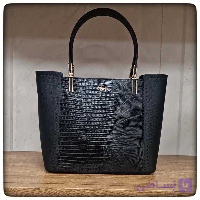 کیف زنانه  چرم کروکو مجلسی